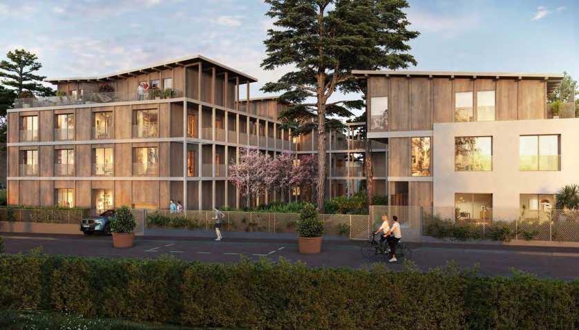 Elisea Sceaux résidence jardin intérieur