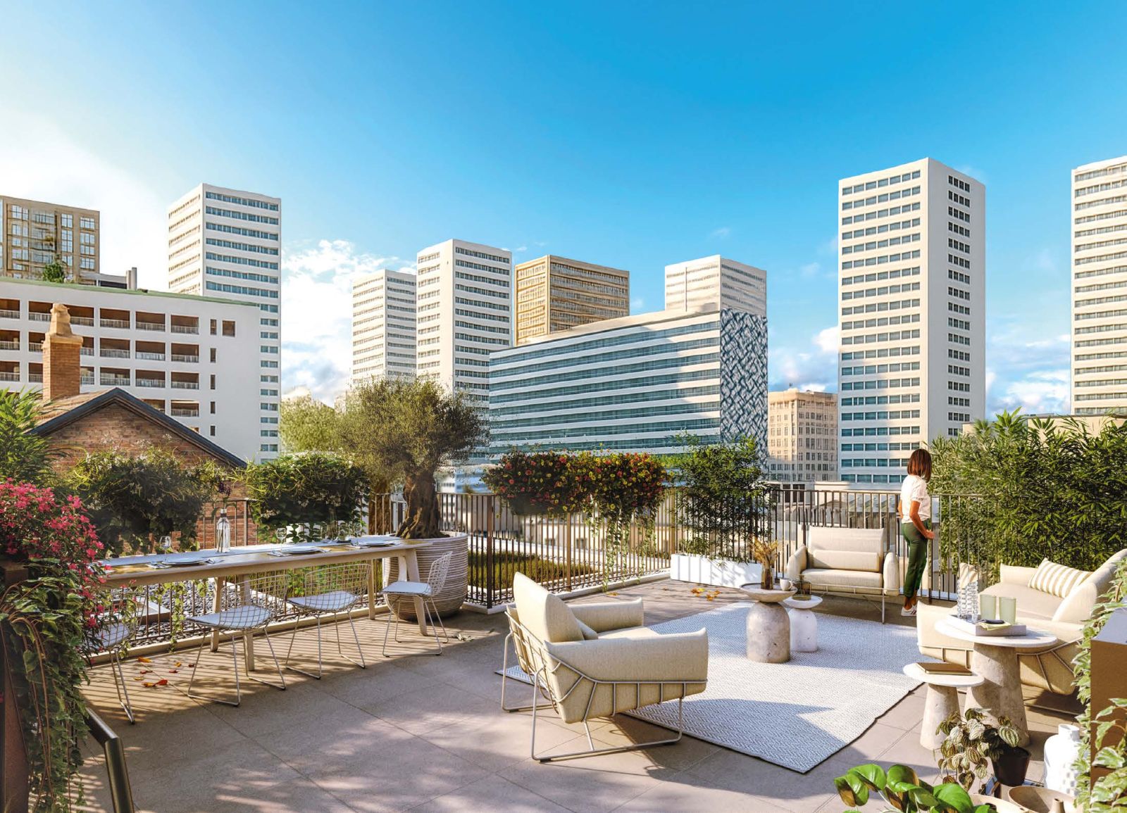 Quartier Maison Blanche et localisation de la résidence 8BIS Paris 13