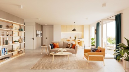 Appartement et espace extérieur résidence Alba Albertville