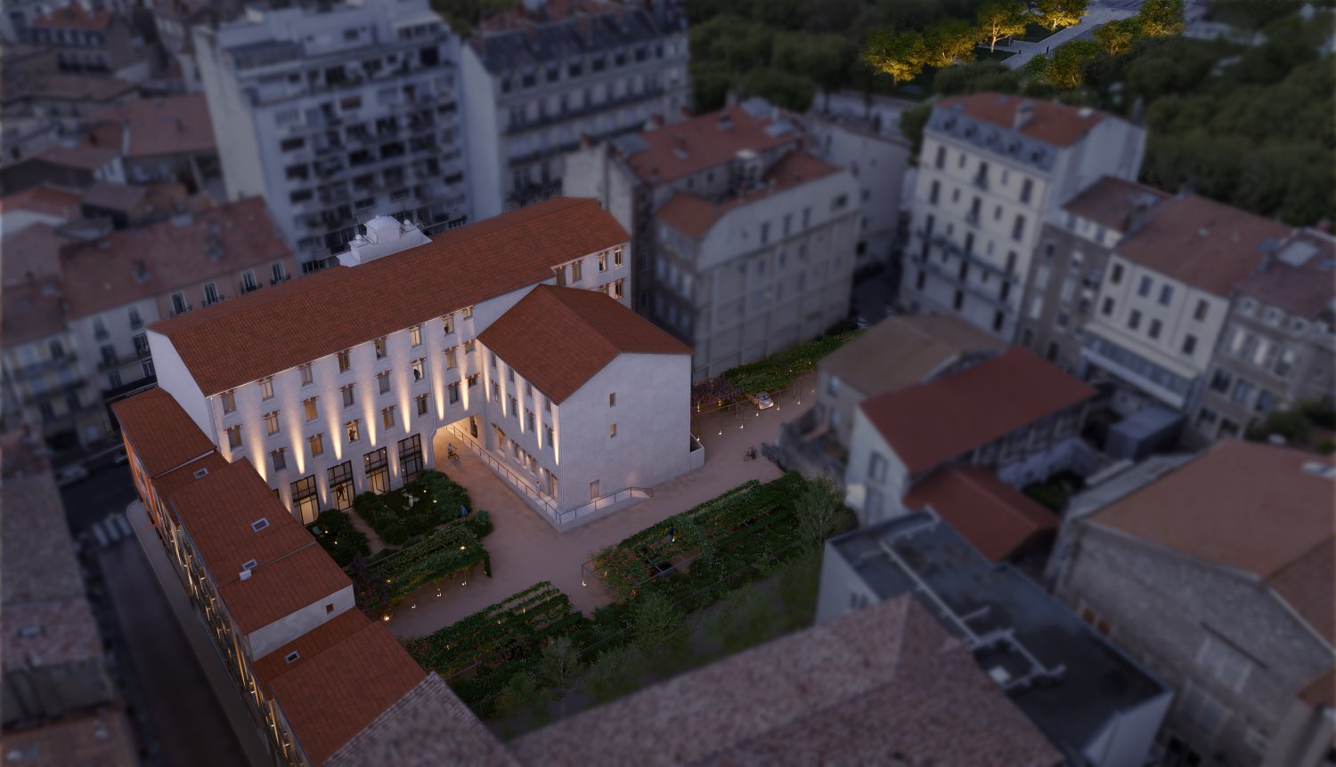 Projet de restauration du Grand Hôtel Moderne à Béziers