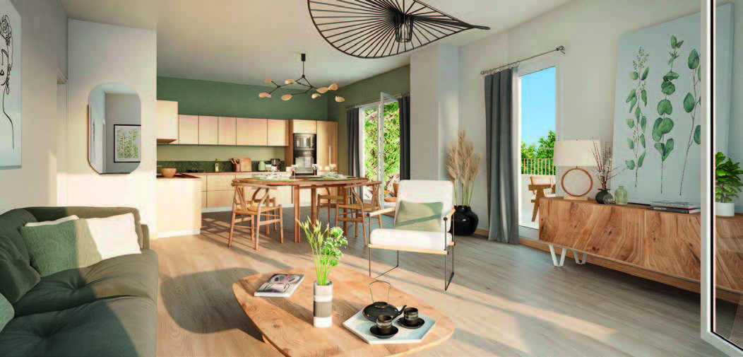 Appartement et terrasse Elokence à Nantes