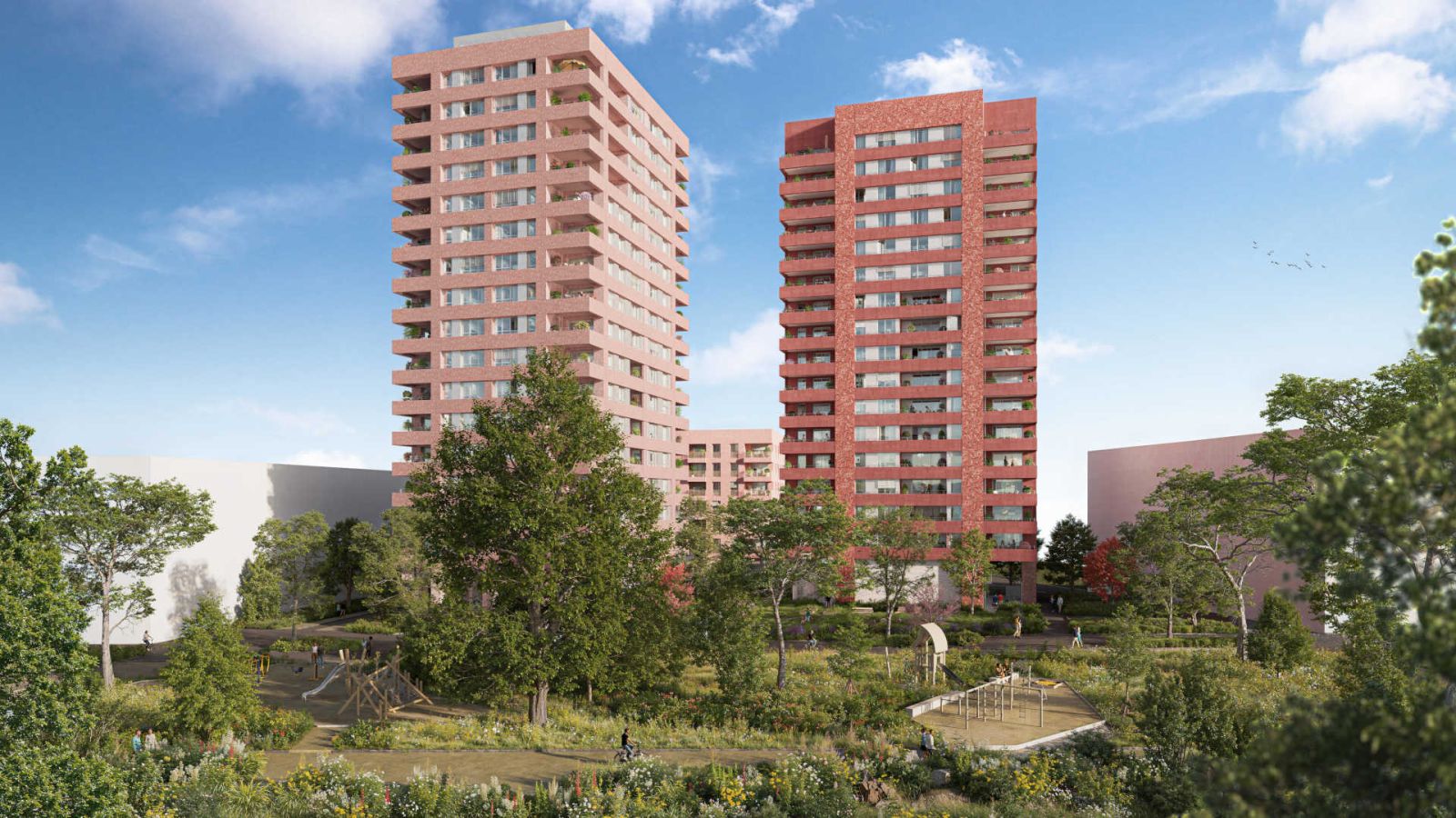 Tour neuve Les Escales du Rhin à Strasbourg