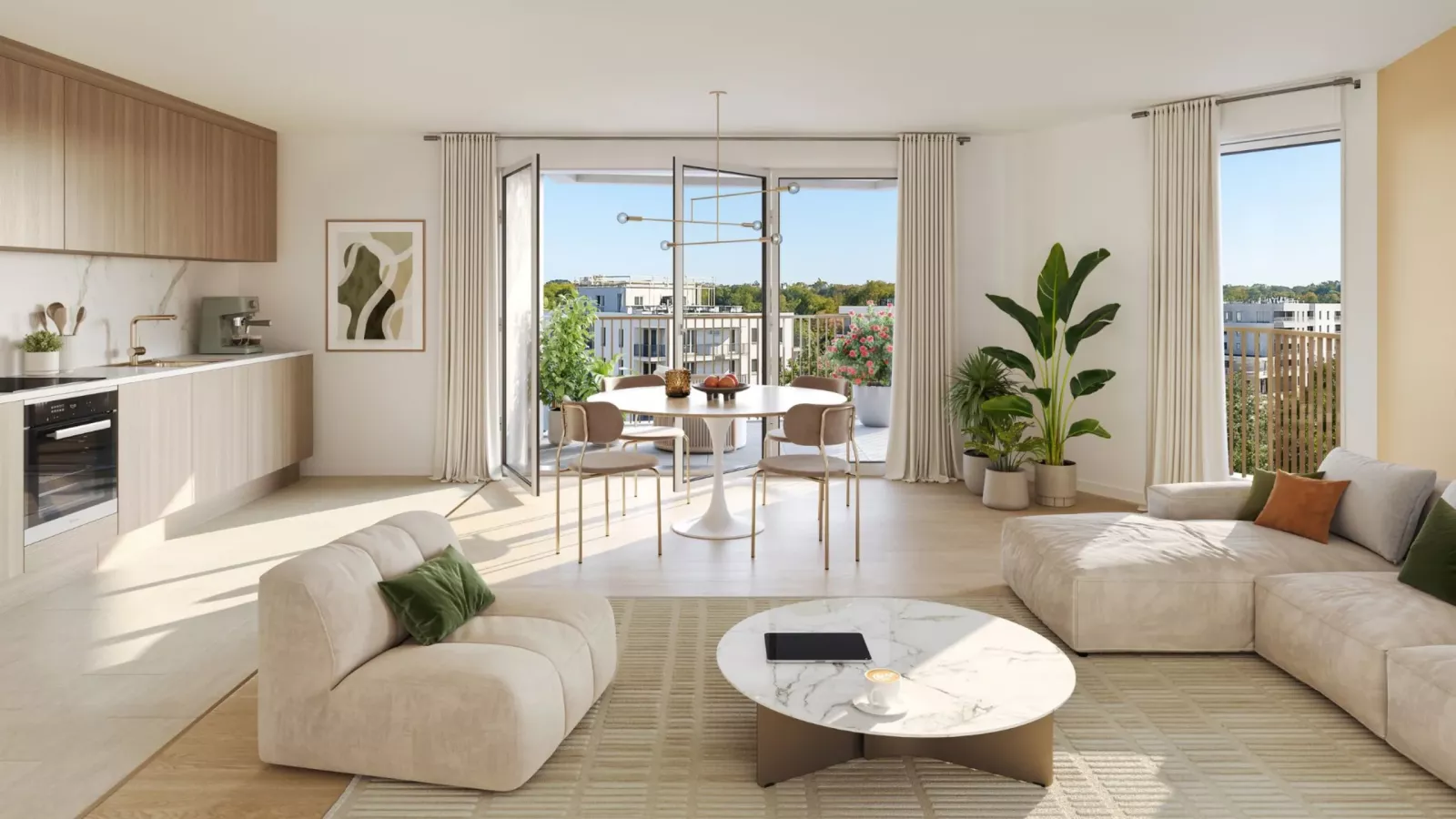 Quartier Saint-Martin-du-Touch dans l'ouest toulousain