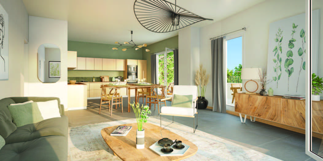 Le Clos Beaufils Le Mans duplex esprit maison avec jardin
