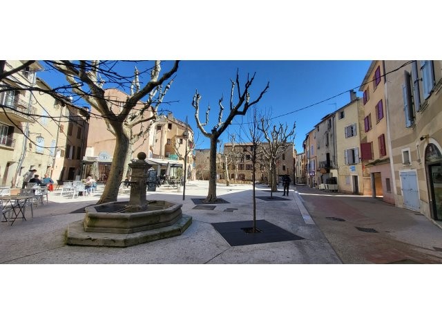 Ville et environnement provençal de Manosque