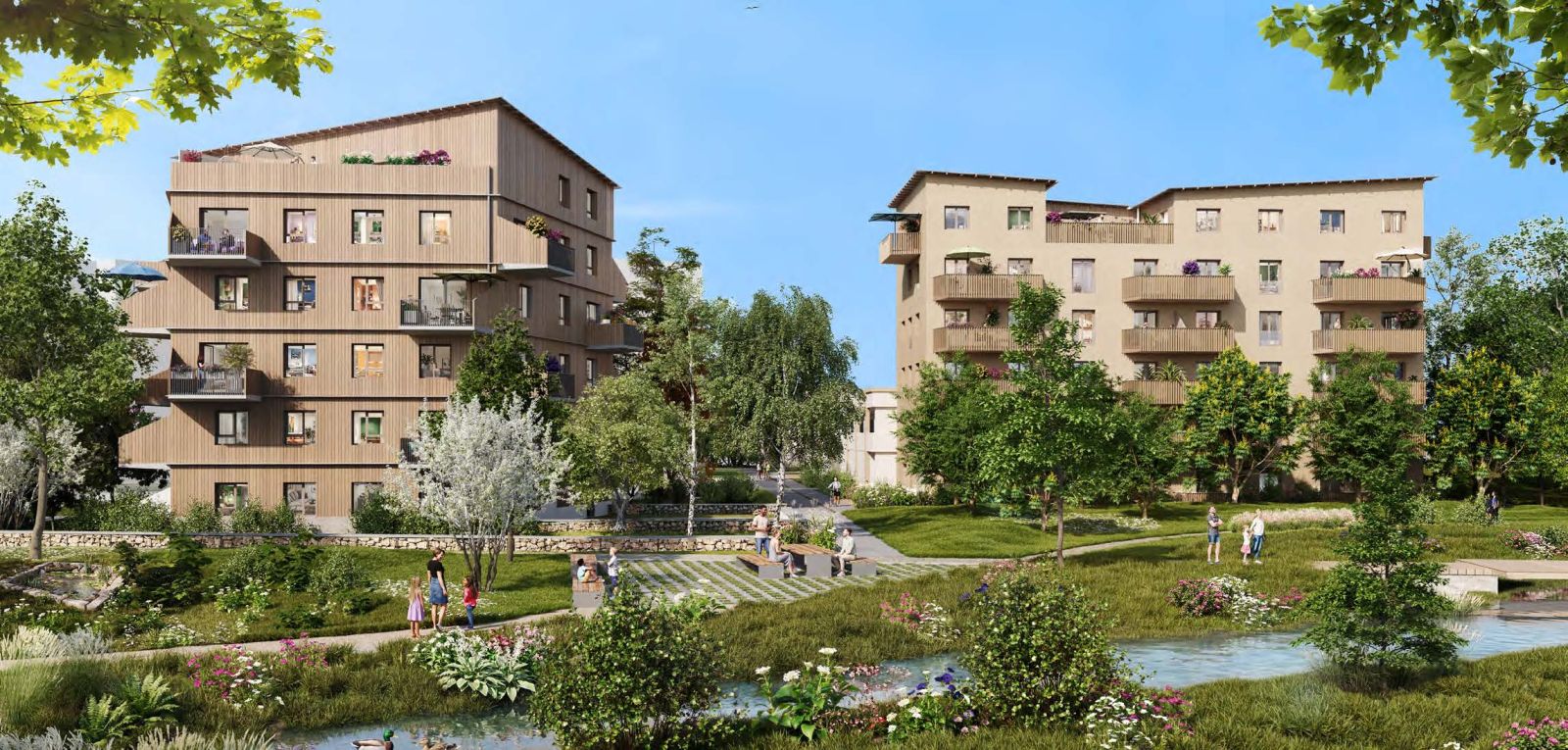 Riva Verde Nantes résidence neuve Doulon-Gohards
