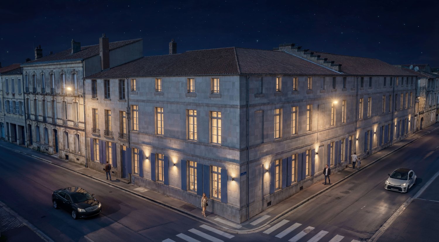Le Pavillon aux Vivres restauré à Rochefort