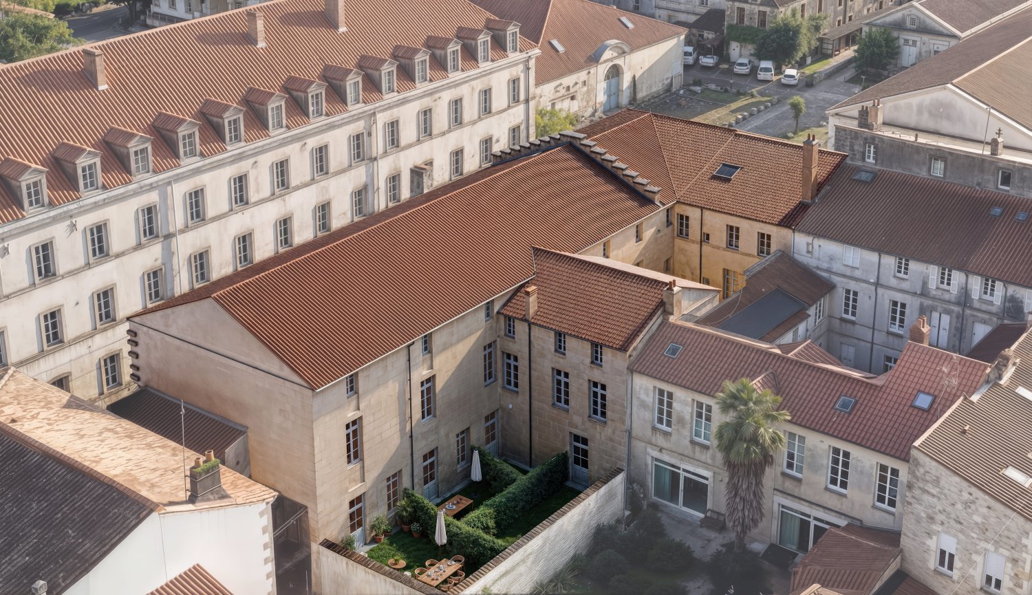Le Pavillon aux Vivres dans l’ancien Arsenal de Rochefort