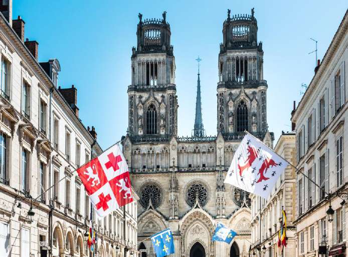 Orléans et le quartier Saint-Marceau