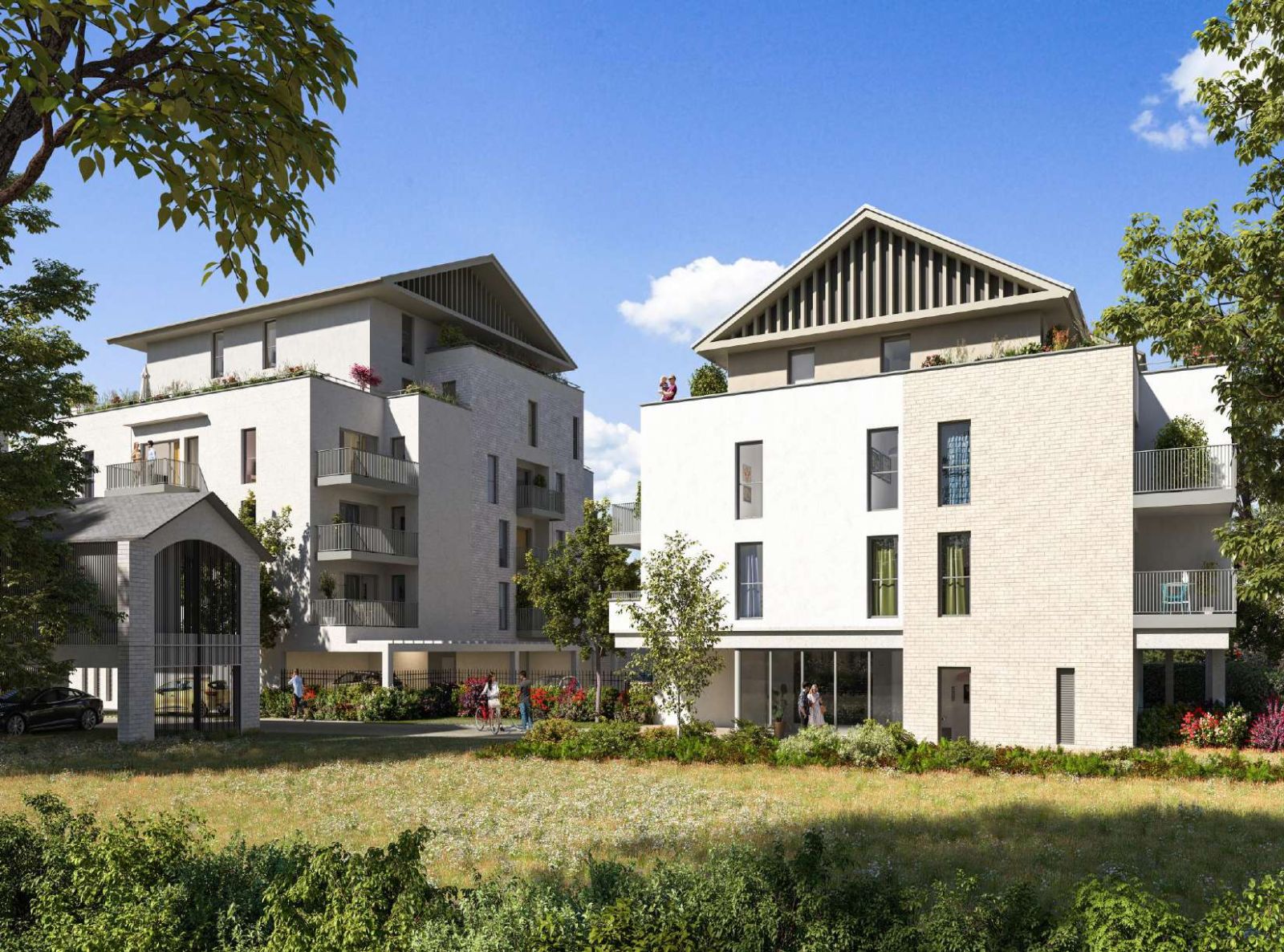 Le Clos Rozé Orléans - appartements avec balcon