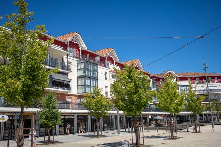 Balcons et terrasses de la résidence Soleia à La Teste-de-Buch