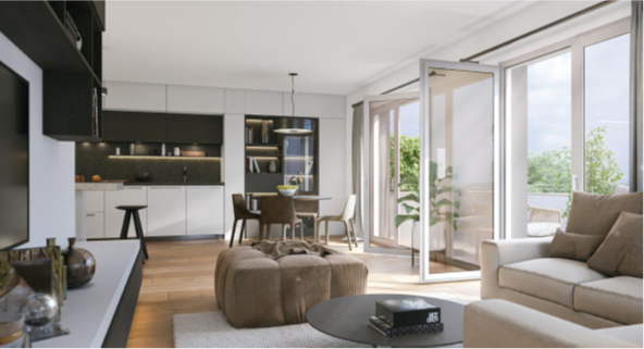 Résidence Tilia, appartements neufs avec terrasses à Bourg-en-Bresse