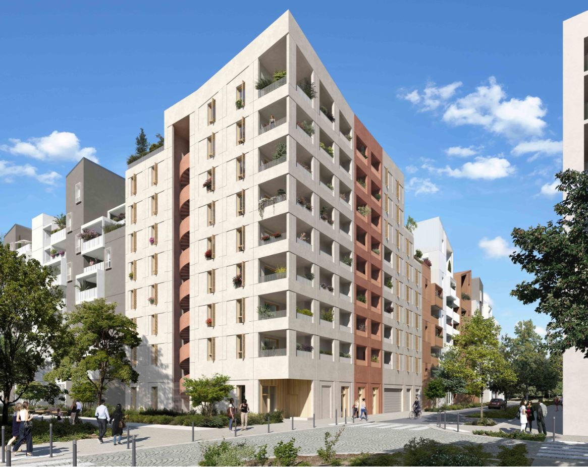 Terrasse d'un appartement de la résidence Tosca à Montpellier