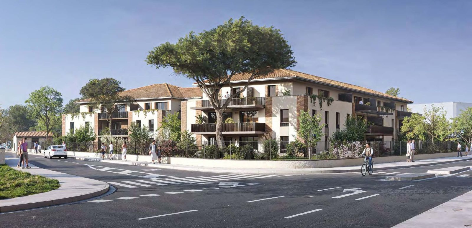 Appartement avec terrasse dans la résidence Arborescence