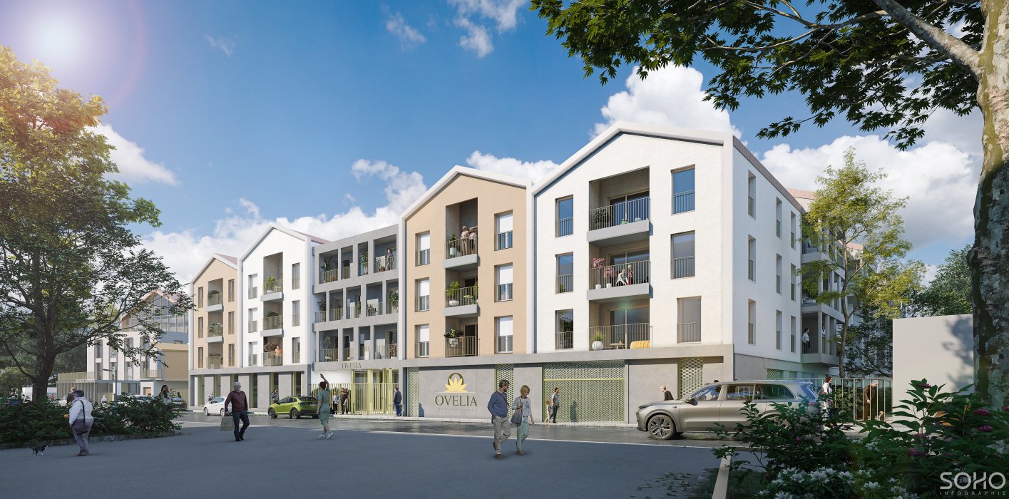 Environnement du quartier de la Pyramide à Vienne