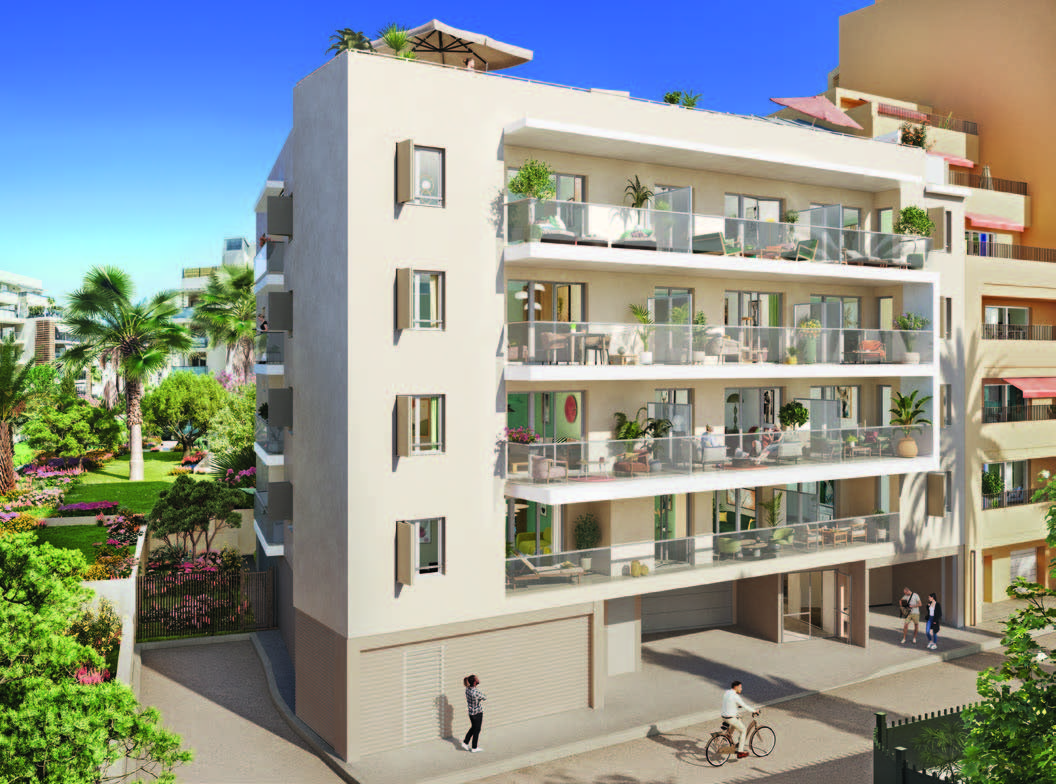 Villa Arteo Nice façade résidence neuve